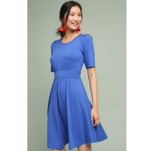 Anthropologie Maeve Valencia Tie Belted Midi Dress